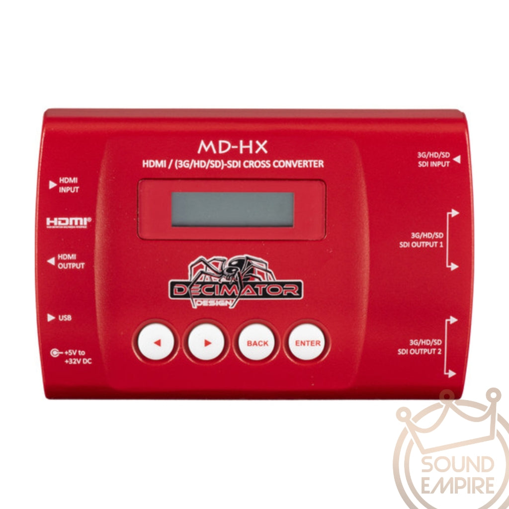 Decimator MD-HX Cross Convertor – Sound Empire Hire