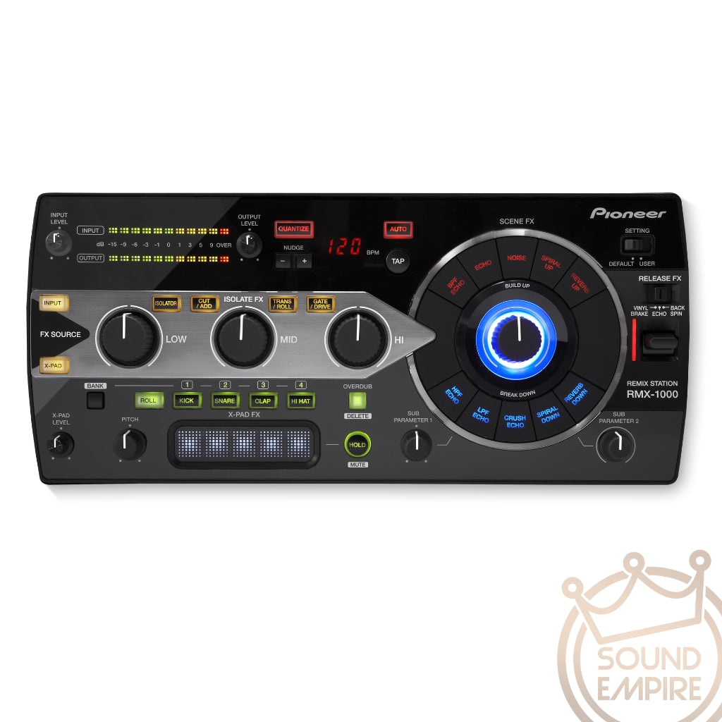 Pioneer DJ RMX-1000 インターフェース Pioneer RMX-1000 Effects Machine – Sound Empire Hire