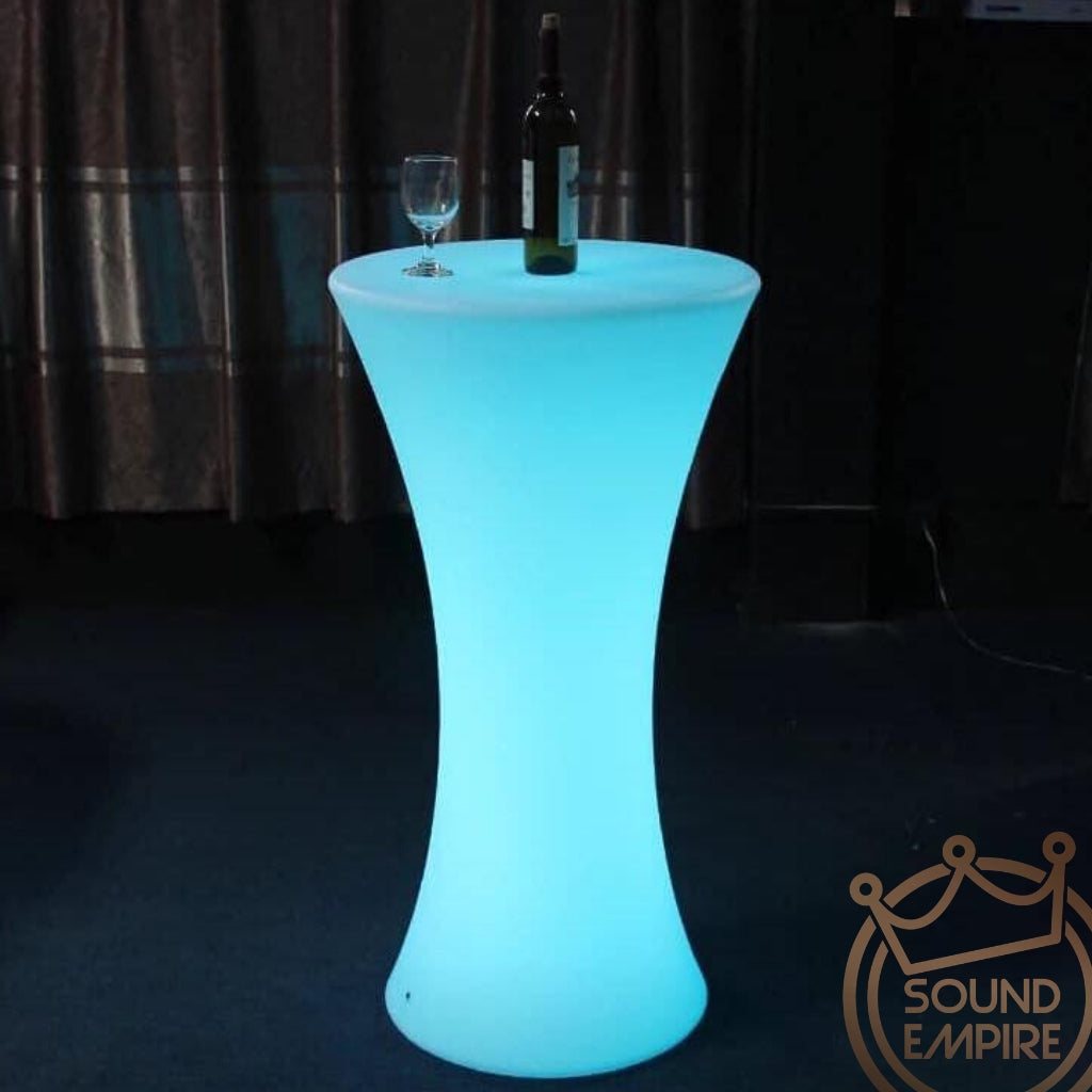 Lighted table outlet