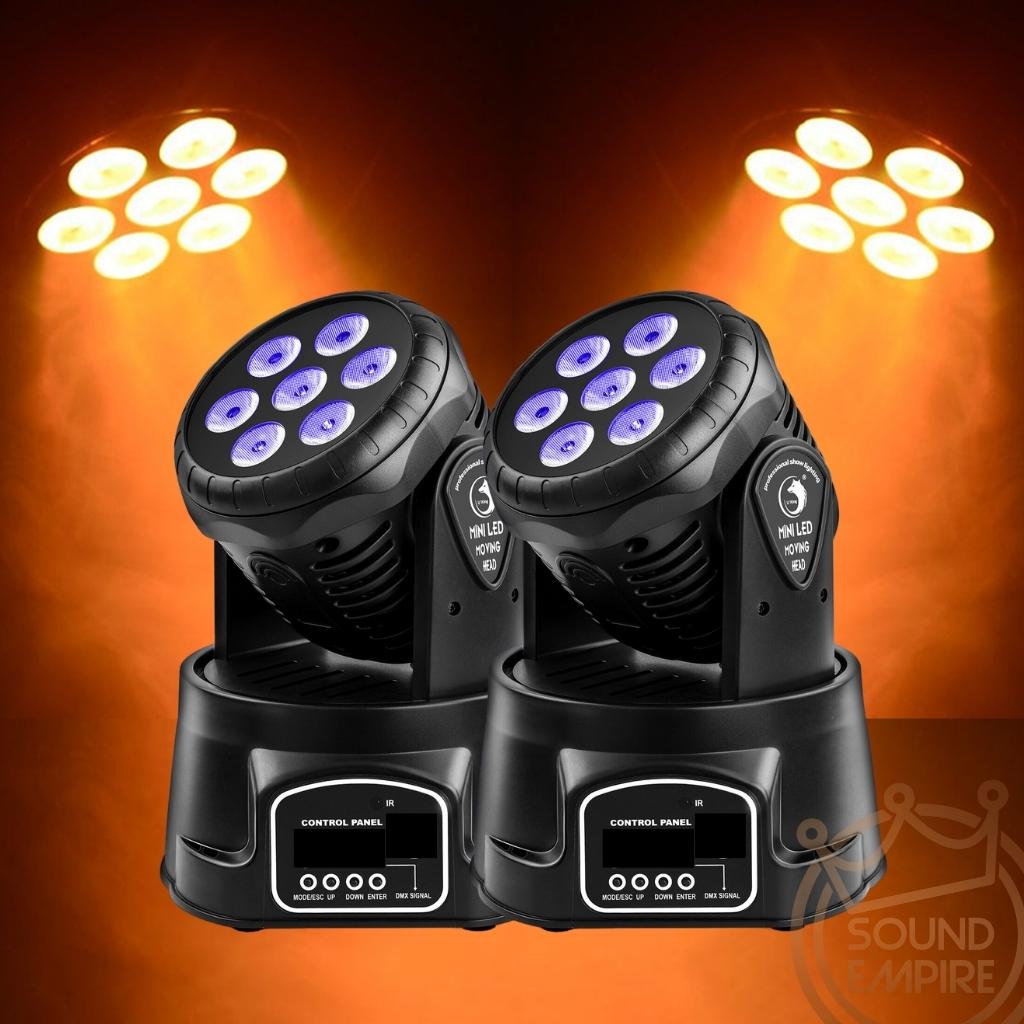 Mini Wash Moving Head Lights – Sound Empire Hire