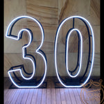 Neon LED Numbers