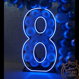 Neon LED Numbers