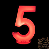 Glow LED Numbers