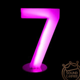 Glow LED Numbers