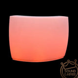 Curved Bar with Serving Shelf