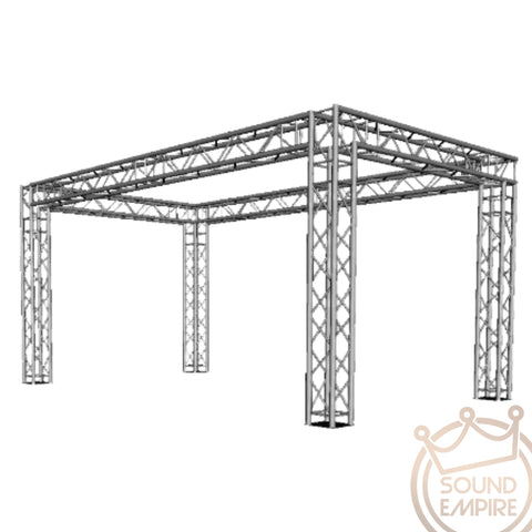 Two Storey Truss Rectangular Rectangular Truss Structure – Sound Empire Hire