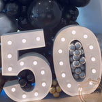 Marquee Light Up Numbers