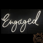 Neon LED Sign - "Engaged"