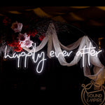 Neon LED Sign - "Happily Ever After"