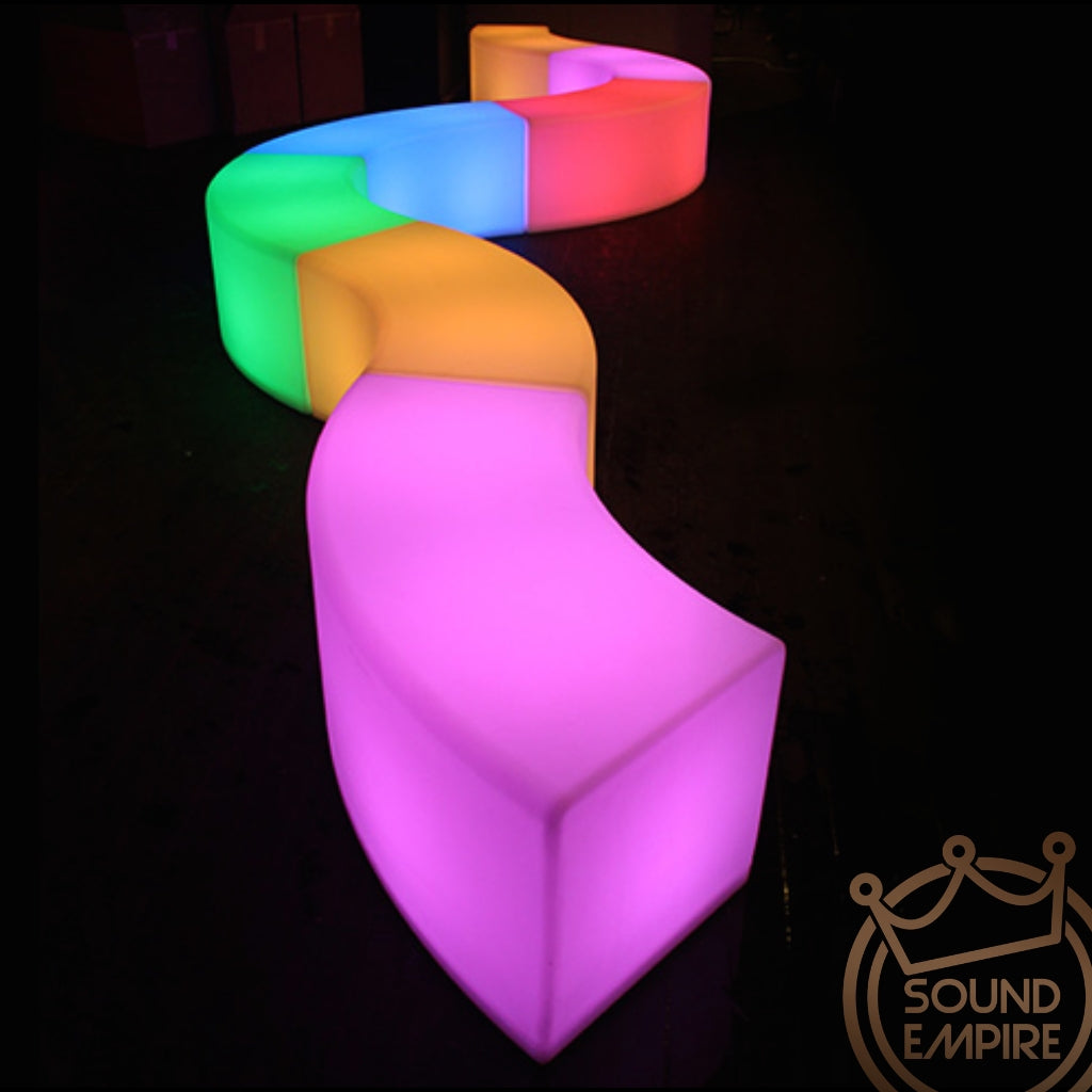Curved Bench – Sound Empire Hire