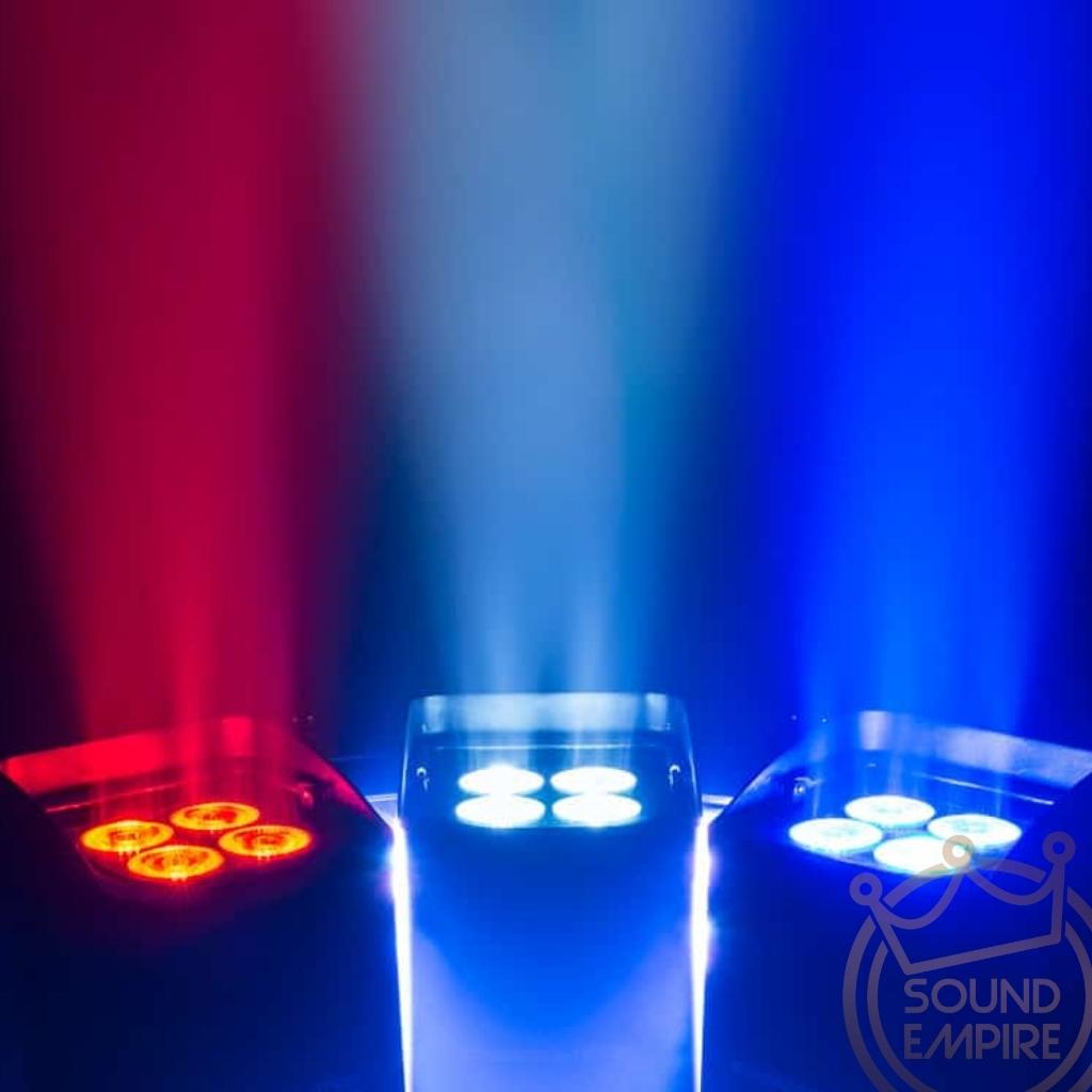 Battery operated store uplighting